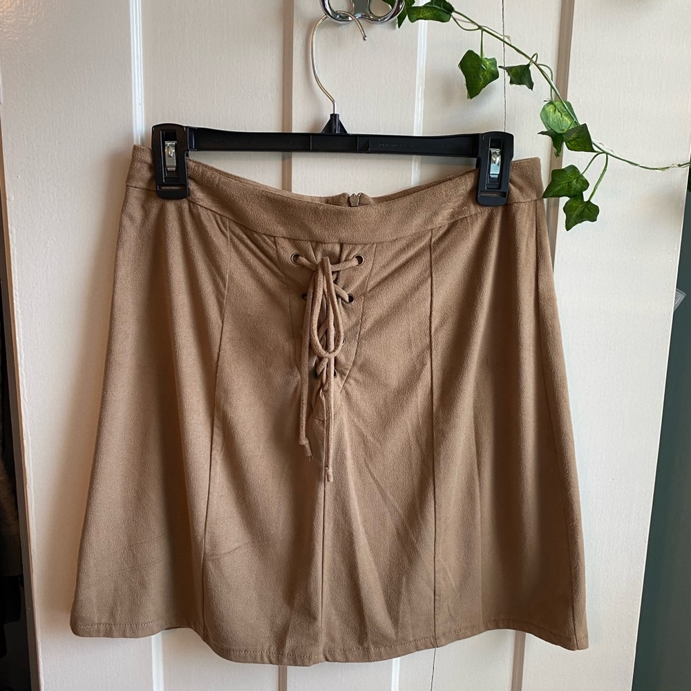 Tan Skirt